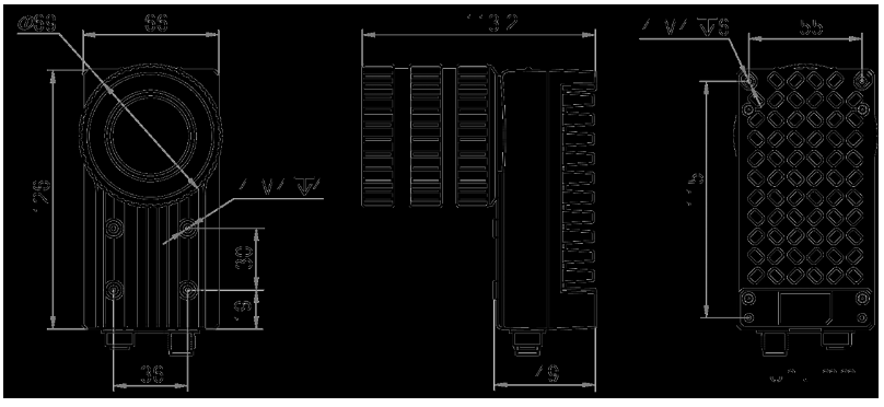 ?？礗D6000系列智能讀碼器2000 萬像素物流讀碼器外形尺寸.png